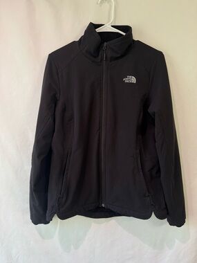 The North Face WindWall Softshell Jacket Women’s M Black Fleece Lined RASCHEL